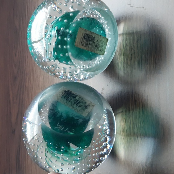 Glass/green decor - Picture 2 of 4